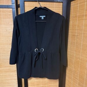 Apt. 9 Petite Elegant Black Sweater